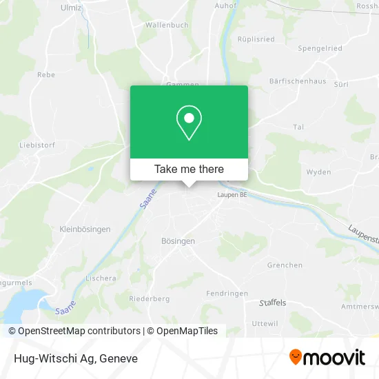 Hug-Witschi Ag map