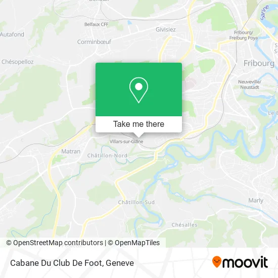 Cabane Du Club De Foot map