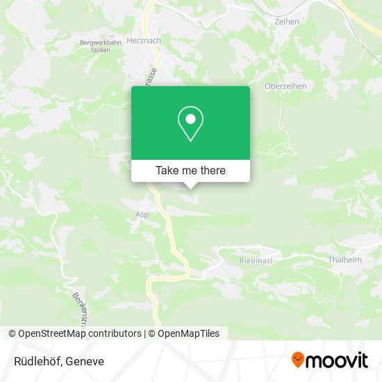 Rüdlehöf map