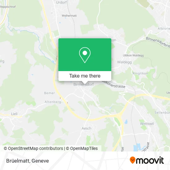 Brüelmatt map