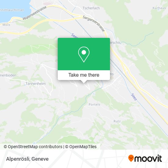 Alpenrösli map