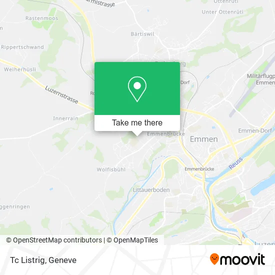 Tc Listrig map