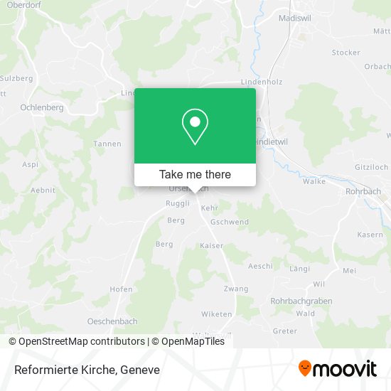 Reformierte Kirche map