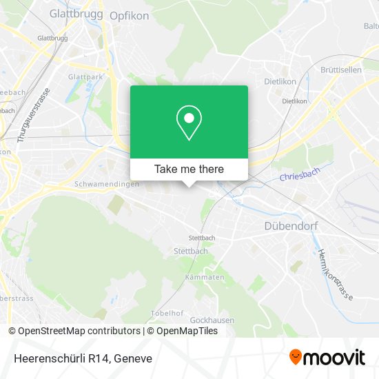 Heerenschürli R14 map