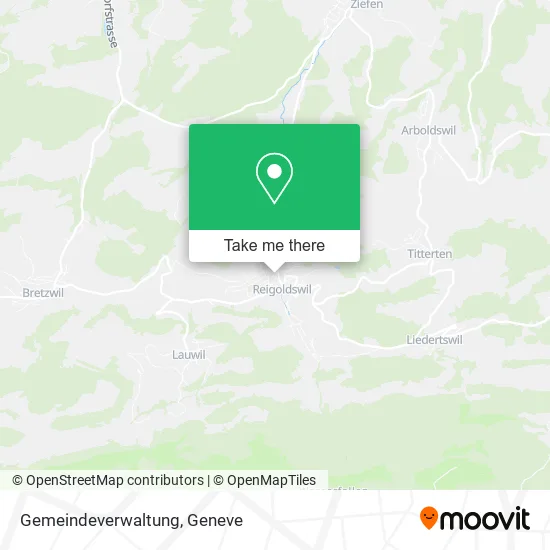 Gemeindeverwaltung map