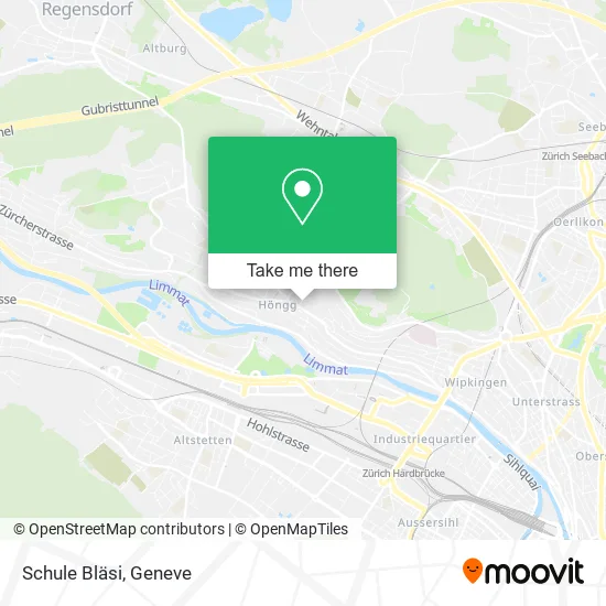 Schule Bläsi map