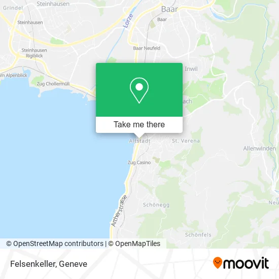 Felsenkeller map