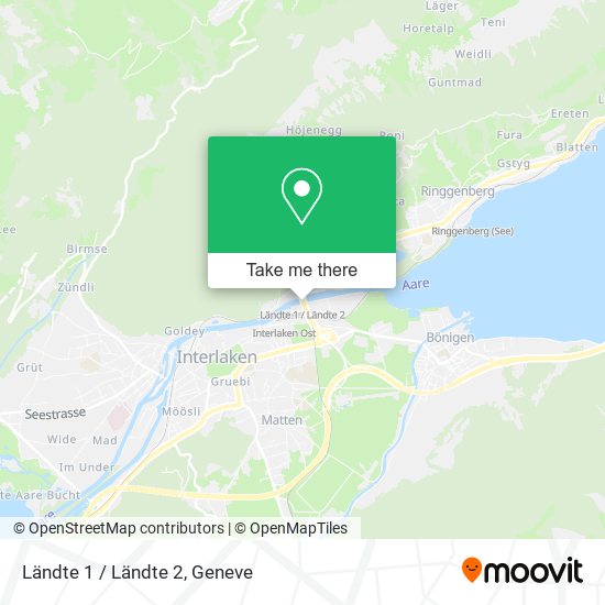 Ländte 1 / Ländte 2 map