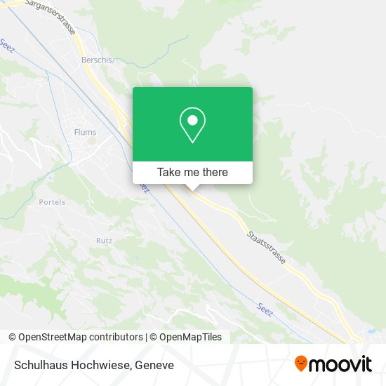 Schulhaus Hochwiese map