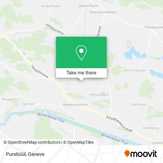Purebüül map