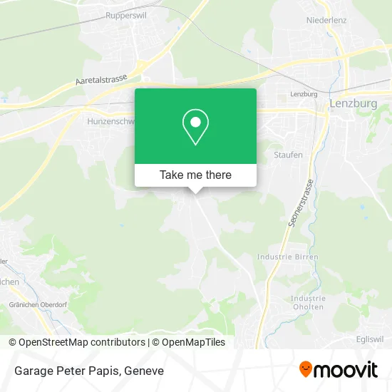 Garage Peter Papis map