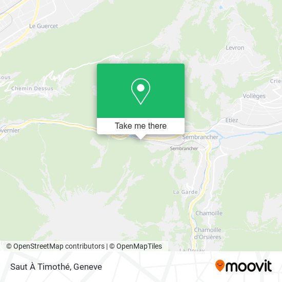 Saut À Timothé map