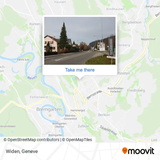 Widen map
