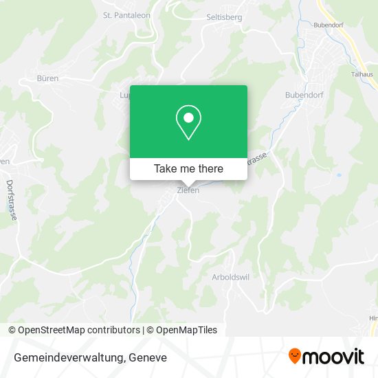 Gemeindeverwaltung map