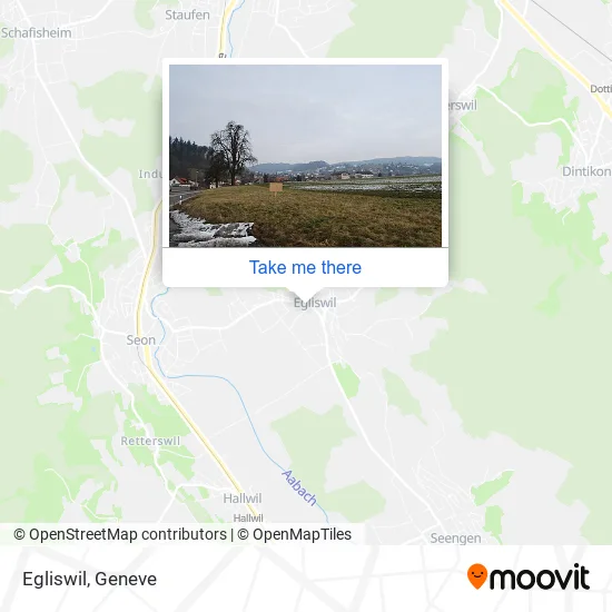 Egliswil map