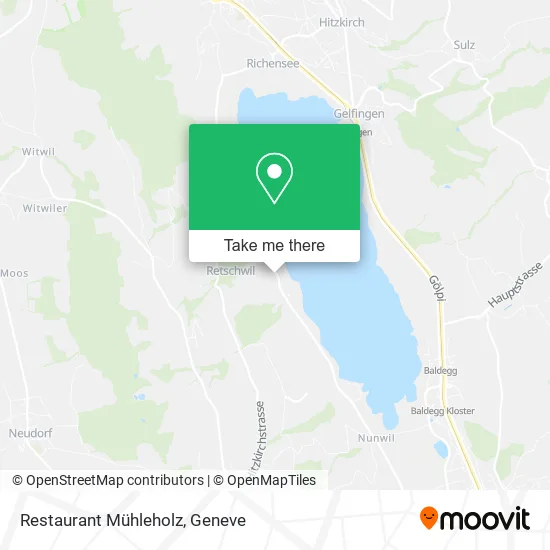 Restaurant Mühleholz map