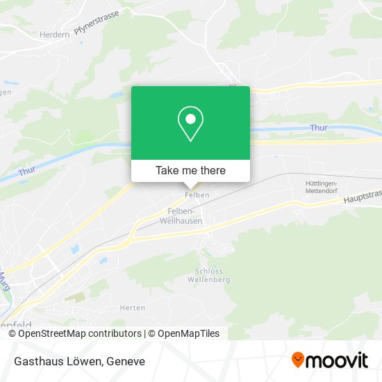 Gasthaus Löwen map