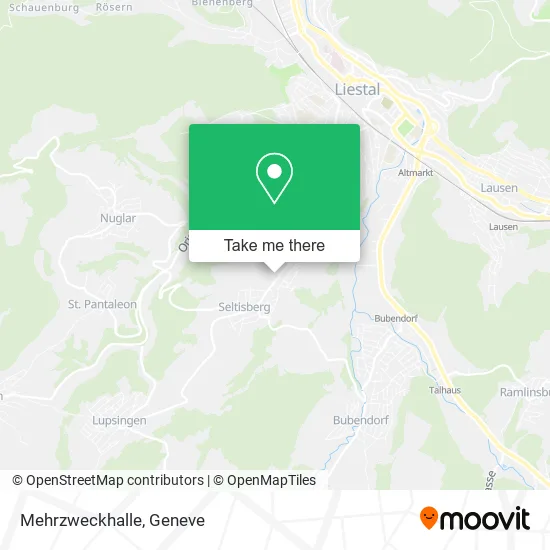 Mehrzweckhalle map