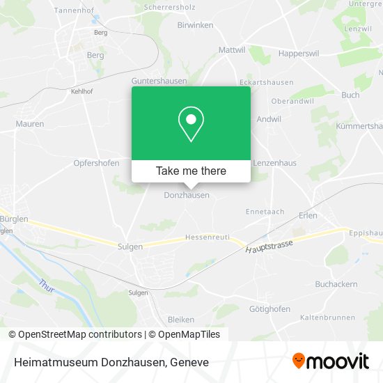 Heimatmuseum Donzhausen map