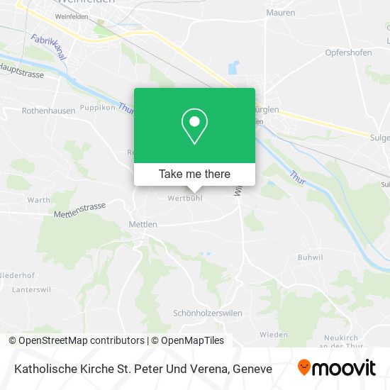 Katholische Kirche St. Peter Und Verena map