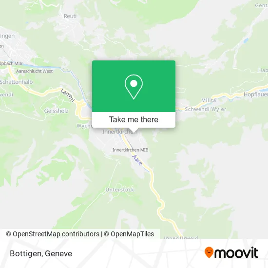 Bottigen map