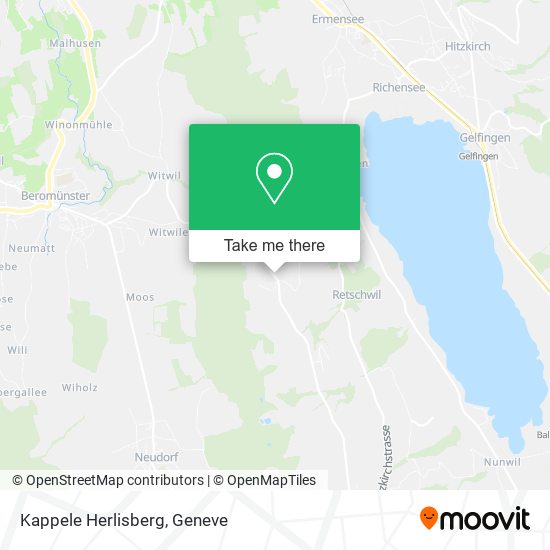 Kappele Herlisberg map