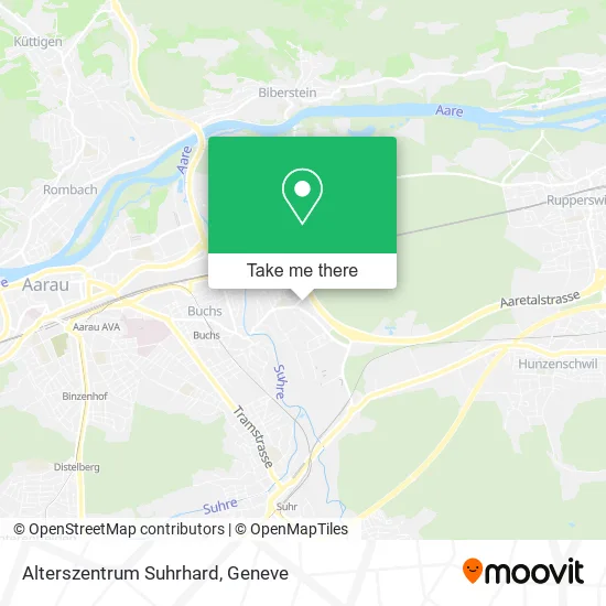 Alterszentrum Suhrhard map