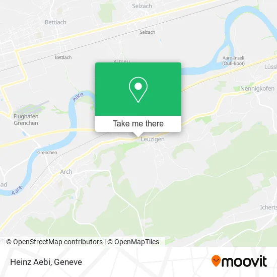 Heinz Aebi map