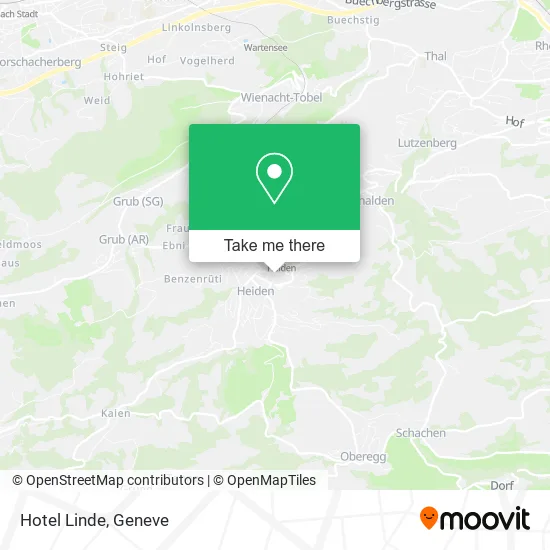 Hotel Linde map