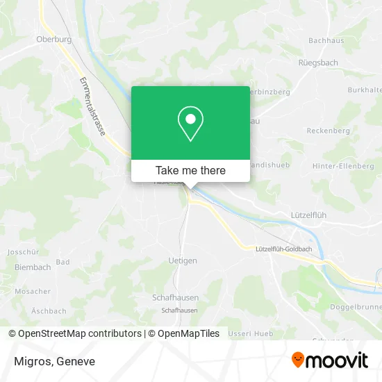 Migros map