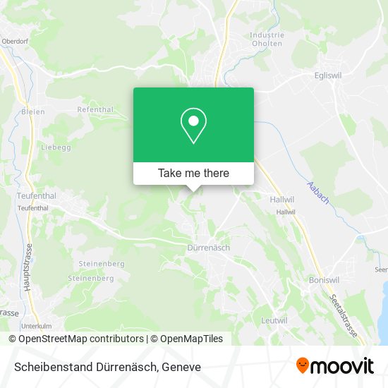 Scheibenstand Dürrenäsch map