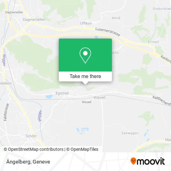 Ängelberg map