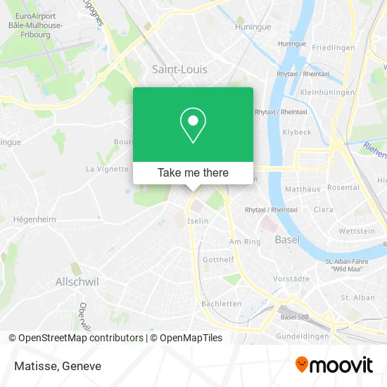 Matisse map