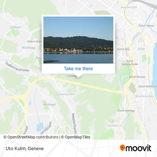 Uto Kulm map