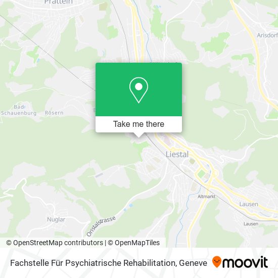 Fachstelle Für Psychiatrische Rehabilitation map