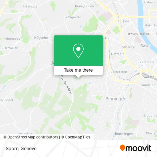 Sporn map