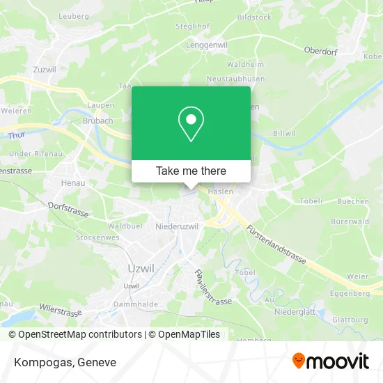 Kompogas map