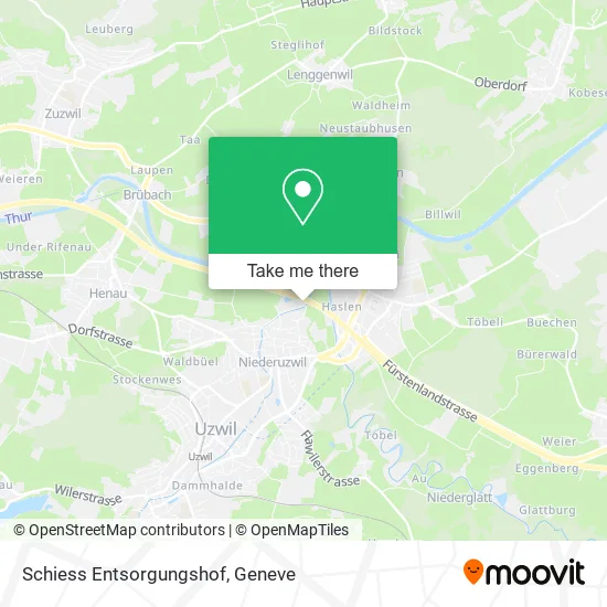 Schiess Entsorgungshof map