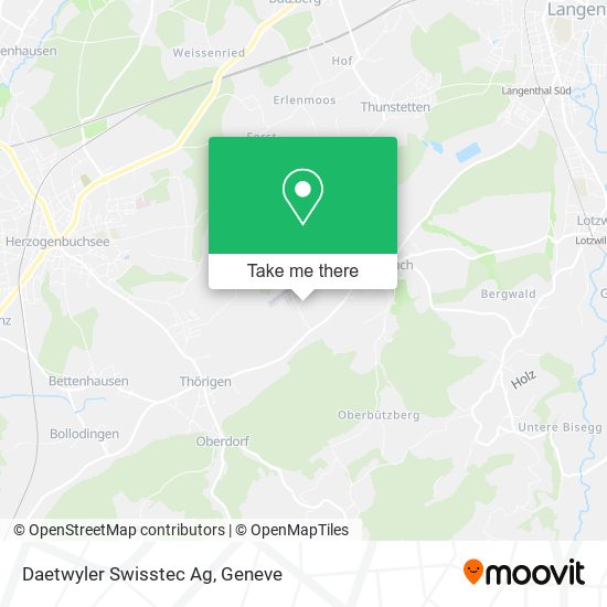 Daetwyler Swisstec Ag map