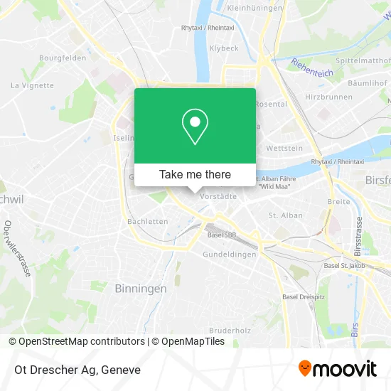 Ot Drescher Ag map