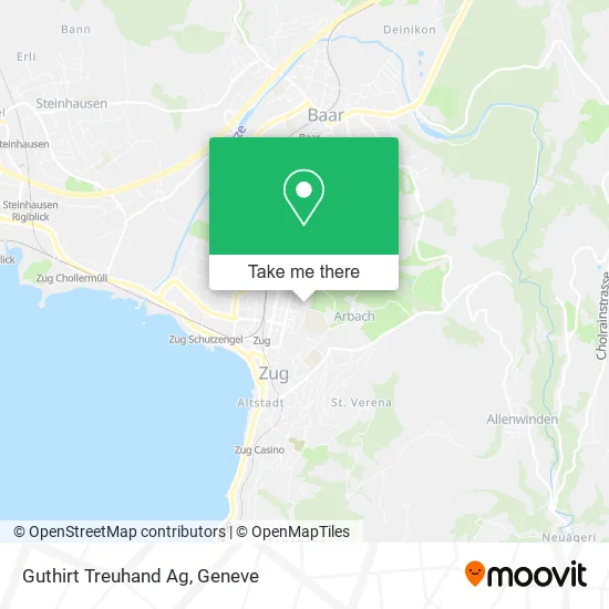 Guthirt Treuhand Ag map