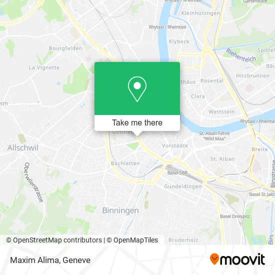 Maxim Alima map