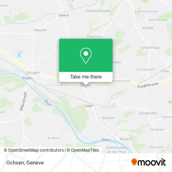 Ochsen map