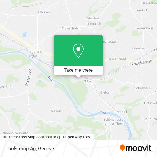 Tool-Temp Ag map