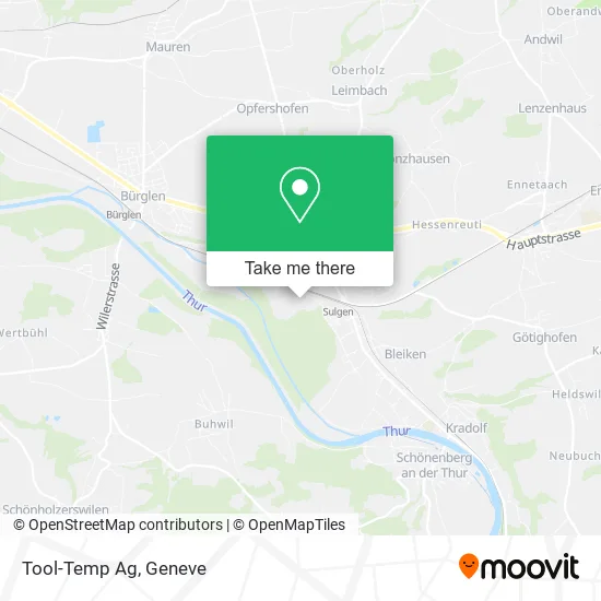 Tool-Temp Ag map