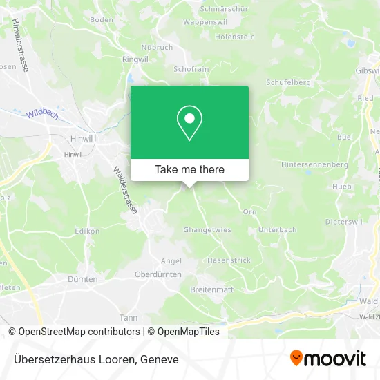 Übersetzerhaus Looren map