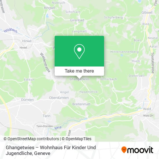 Ghangetwies – Wohnhaus Für Kinder Und Jugendliche map