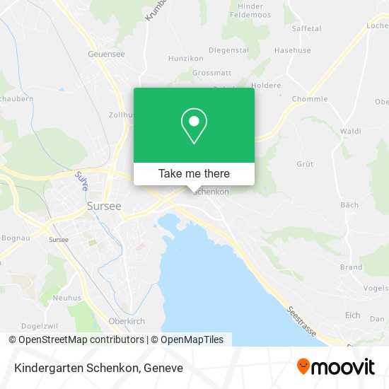 Kindergarten Schenkon map