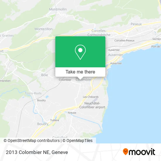 2013 Colombier NE map