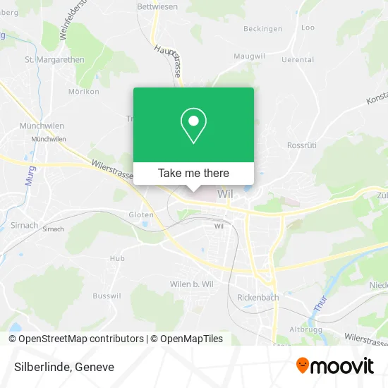 Silberlinde map